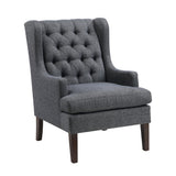 Quent Charcoal Accent Chair from Homelegance - Luna Furniture