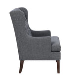 Quent Charcoal Accent Chair from Homelegance - Luna Furniture