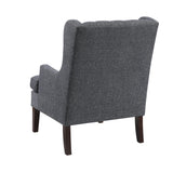 Quent Charcoal Accent Chair from Homelegance - Luna Furniture