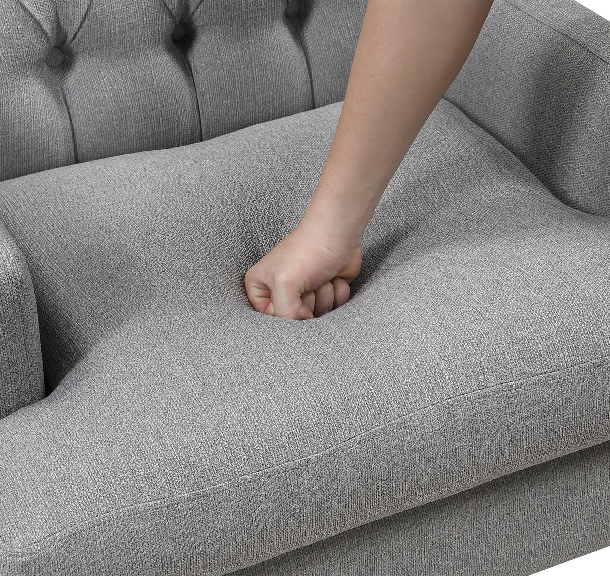 Quent Gray Accent Chair from Homelegance - Luna Furniture