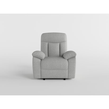 Jules Gray Double Reclining Love Seat from Homelegance - Luna Furniture