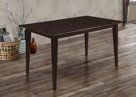 Gabriel Cappuccino Rectangular Dining Table from Coaster - Luna Furniture