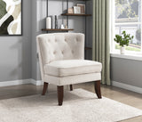 Melrose Beige Accent Chair from Homelegance - Luna Furniture