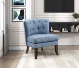 Melrose Blue Accent Chair from Homelegance - Luna Furniture