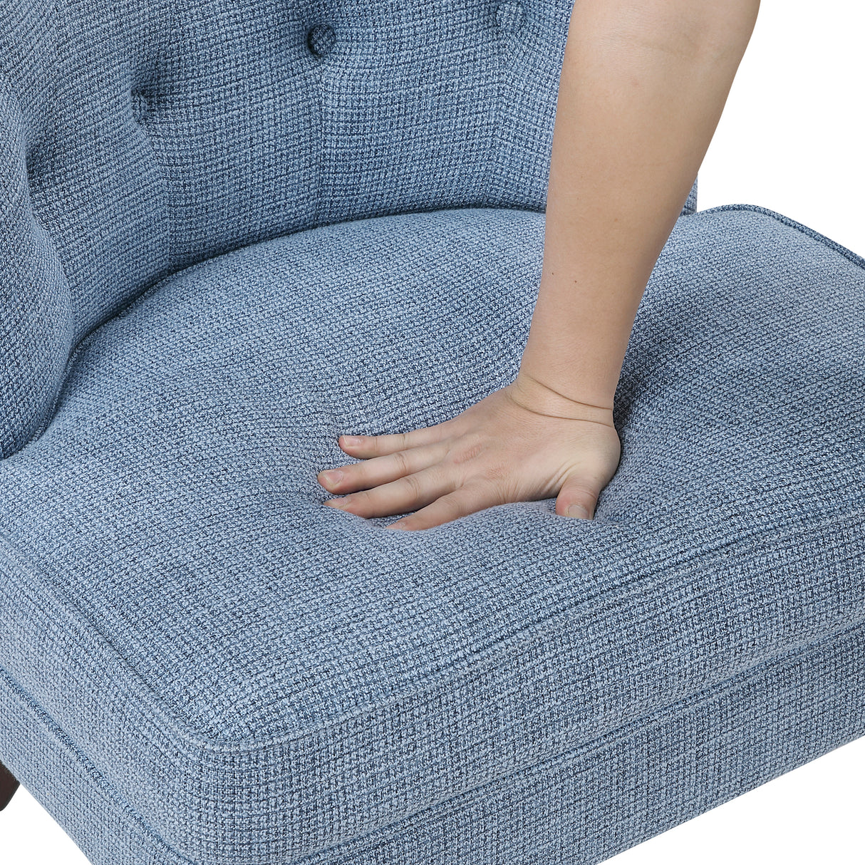 Melrose Blue Accent Chair from Homelegance - Luna Furniture