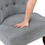 Melrose Dark Gray Accent Chair from Homelegance - Luna Furniture