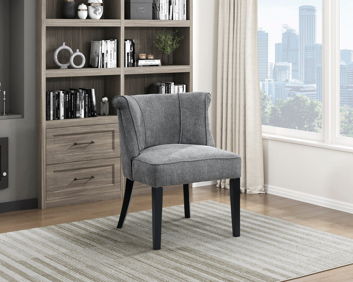 Taylor Charcoal Accent Chair from Homelegance - Luna Furniture