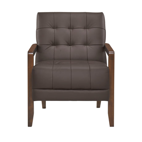 Lavon Orange Swivel Chair from Homelegance - Luna Furniture