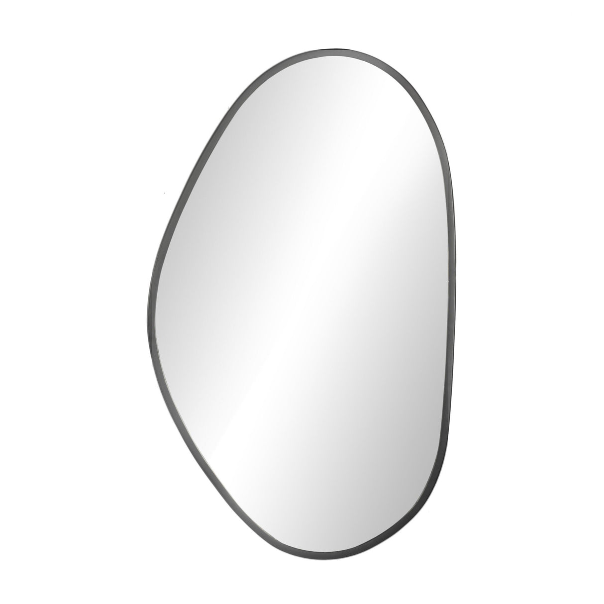 Brinley Mirror in Matte Black from Four Hands - Luna Furniture