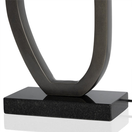 Bingley Table Lamp in Slate Aluminium from Four Hands - Luna Furniture