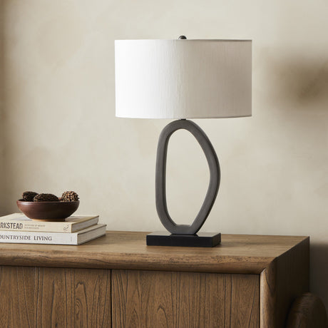 Bingley Table Lamp in Slate Aluminium from Four Hands - Luna Furniture