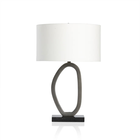 Bingley Table Lamp in Slate Aluminium from Four Hands - Luna Furniture