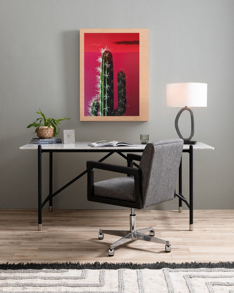 Bingley Table Lamp in Slate Aluminium from Four Hands - Luna Furniture