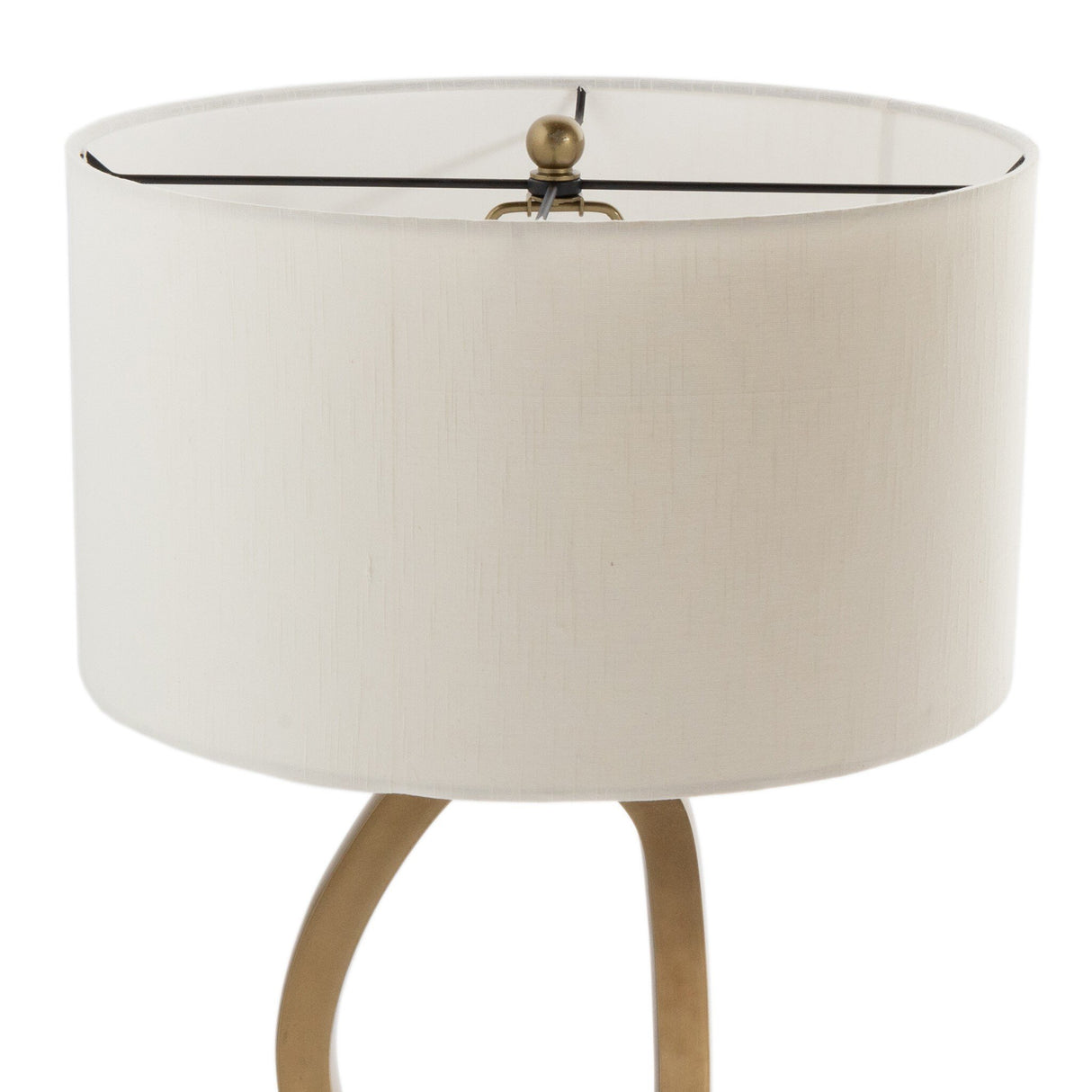 Bingley Table Lamp in Antique Brass Aluminum from Four Hands - Luna Furniture