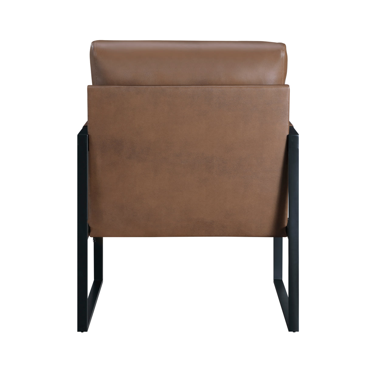 Crafton Dark Brown Leather Accent Chair from Homelegance - Luna Furniture