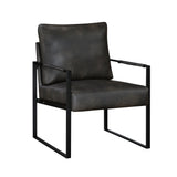 Trent Dark Gray Accent Chair from Homelegance - Luna Furniture