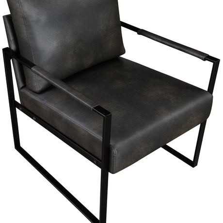 Trent Dark Gray Accent Chair from Homelegance - Luna Furniture