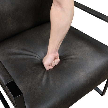 Trent Dark Gray Accent Chair from Homelegance - Luna Furniture