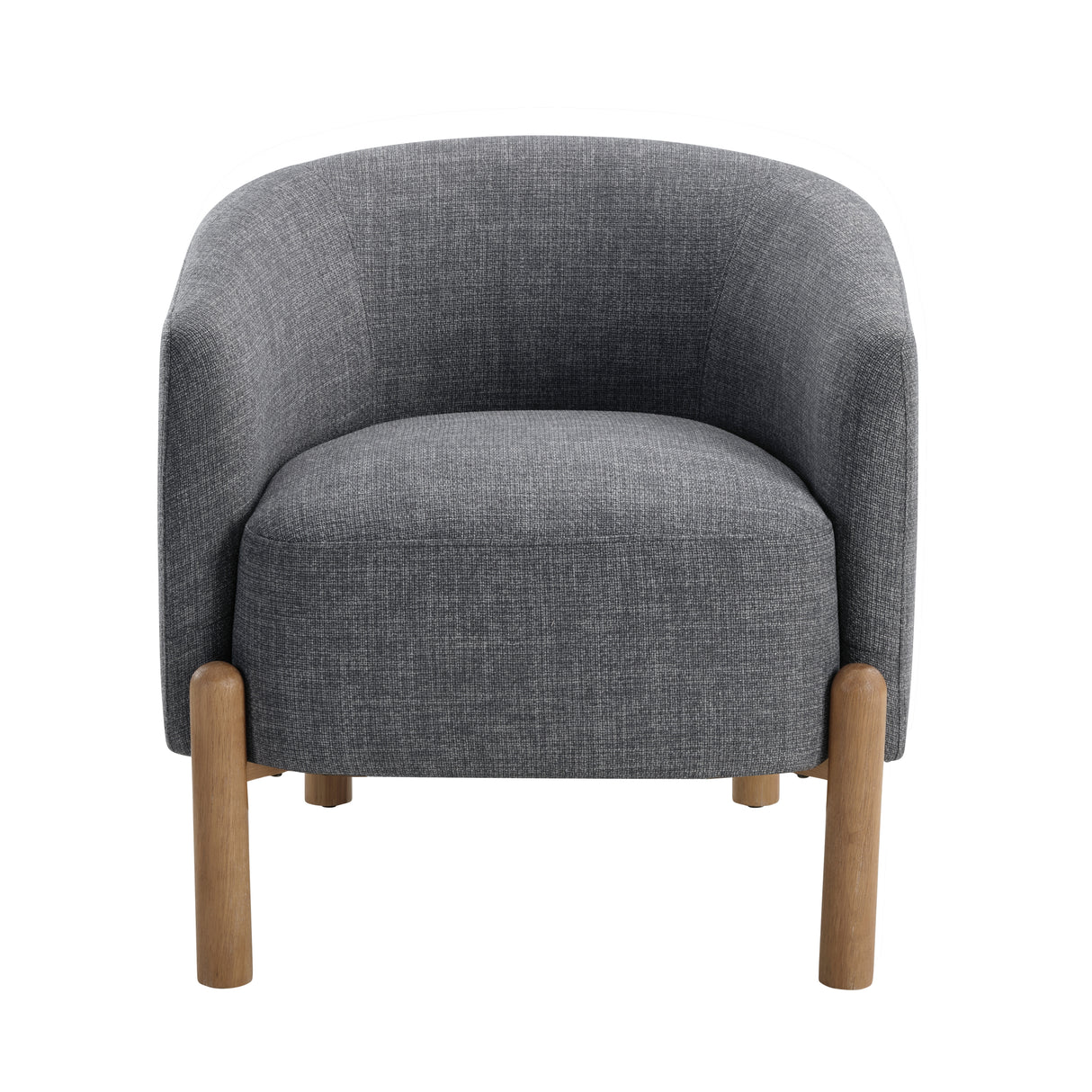 Crafton Dark Brown Leather Accent Chair from Homelegance - Luna Furniture