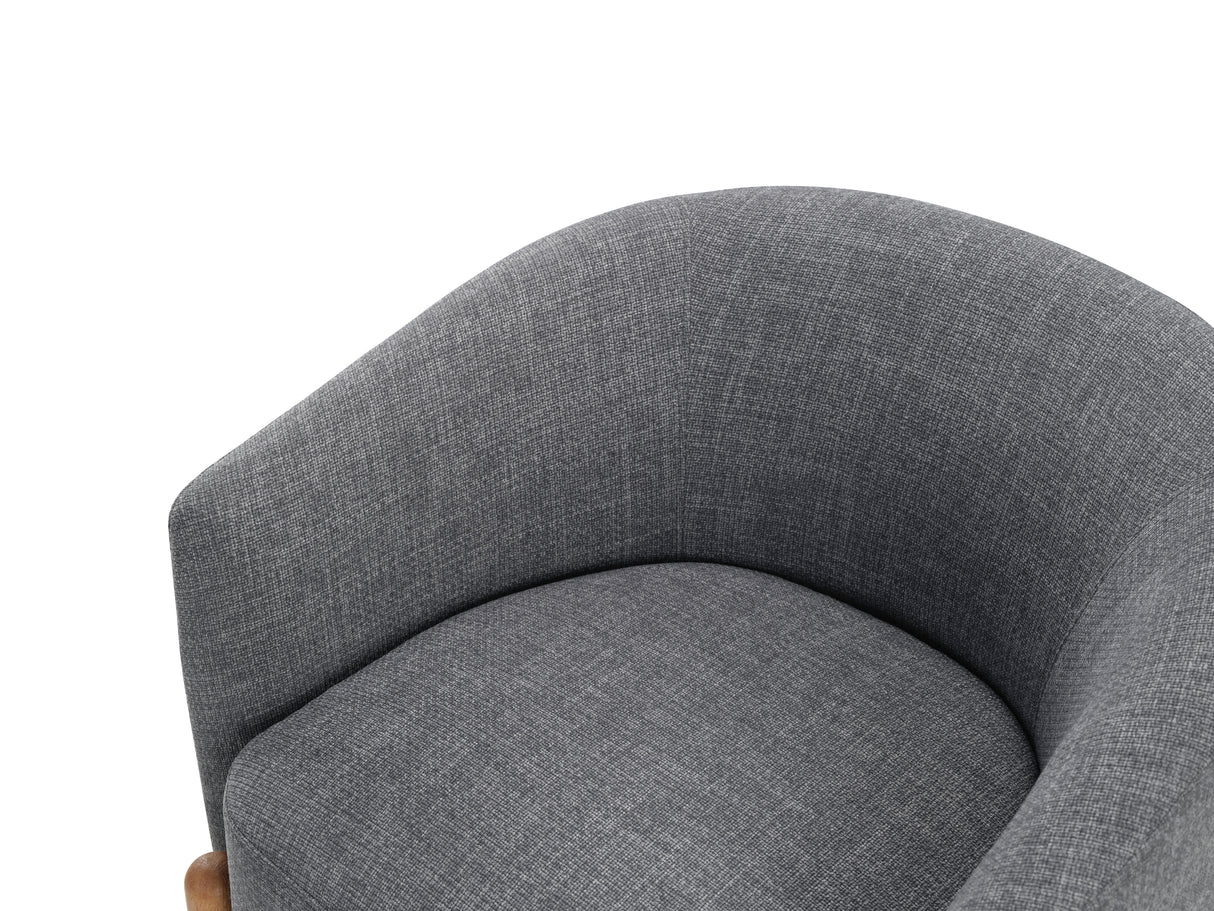 Crafton Dark Brown Leather Accent Chair from Homelegance - Luna Furniture