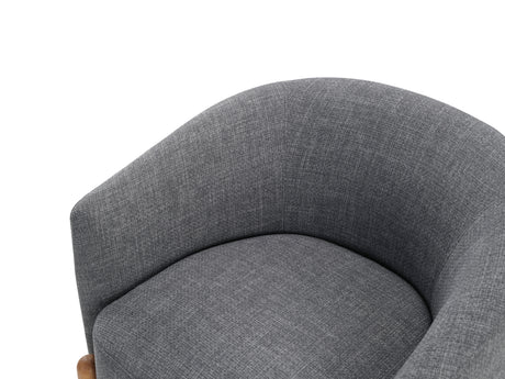 Crafton Dark Brown Leather Accent Chair from Homelegance - Luna Furniture
