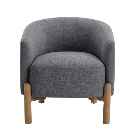 Borger Gray Accent Chair from Homelegance - Luna Furniture
