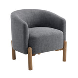Borger Gray Accent Chair from Homelegance - Luna Furniture