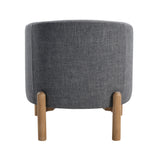 Borger Gray Accent Chair from Homelegance - Luna Furniture