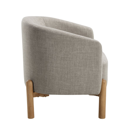 Borger Taupe Accent Chair from Homelegance - Luna Furniture