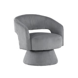 Crafton Orange Leather Accent Chair from Homelegance - Luna Furniture