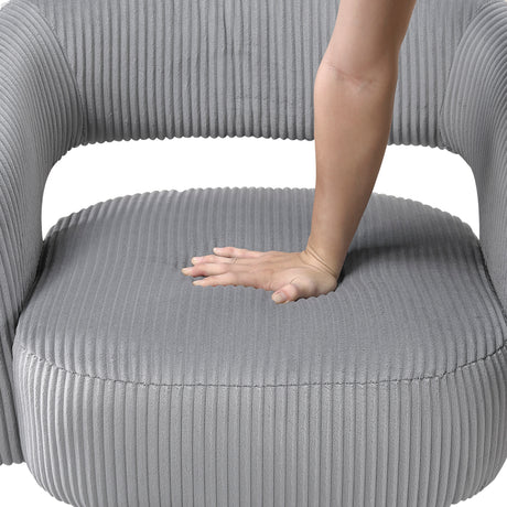 Crafton Orange Leather Accent Chair from Homelegance - Luna Furniture