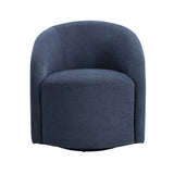 Upton Yellow Corduroy Swivel Accent Chair from Homelegance - Luna Furniture