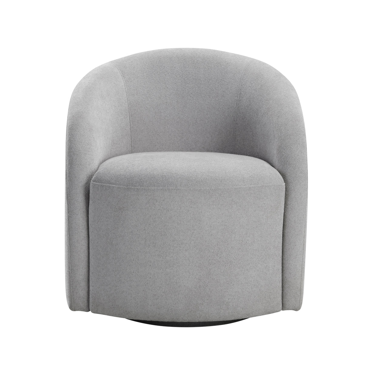 Dalhart Light Gray Swivel Accent Chair from Homelegance - Luna Furniture