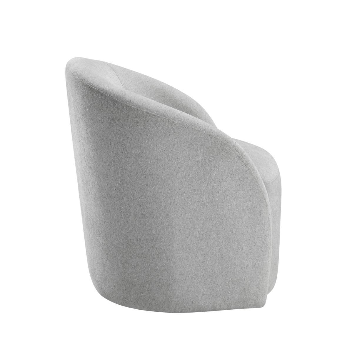 Dalhart Light Gray Swivel Accent Chair from Homelegance - Luna Furniture