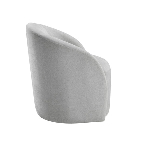 Dalhart Light Gray Swivel Accent Chair from Homelegance - Luna Furniture