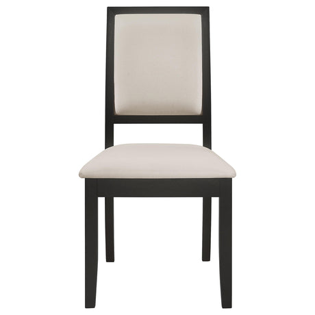 Louise Black and Cream 5-Piece Dining Set from Coaster - Luna Furniture