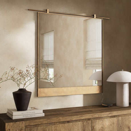 Chico Mirror in Antique Brass from Four Hands - Luna Furniture