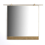 Chico Mirror in Antique Brass from Four Hands - Luna Furniture