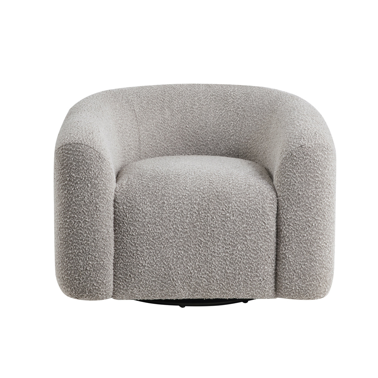 Caldera Gray Swivel Accent Chair from Homelegance - Luna Furniture