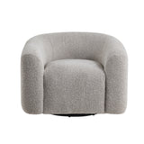 Caldera Gray Swivel Accent Chair from Homelegance - Luna Furniture