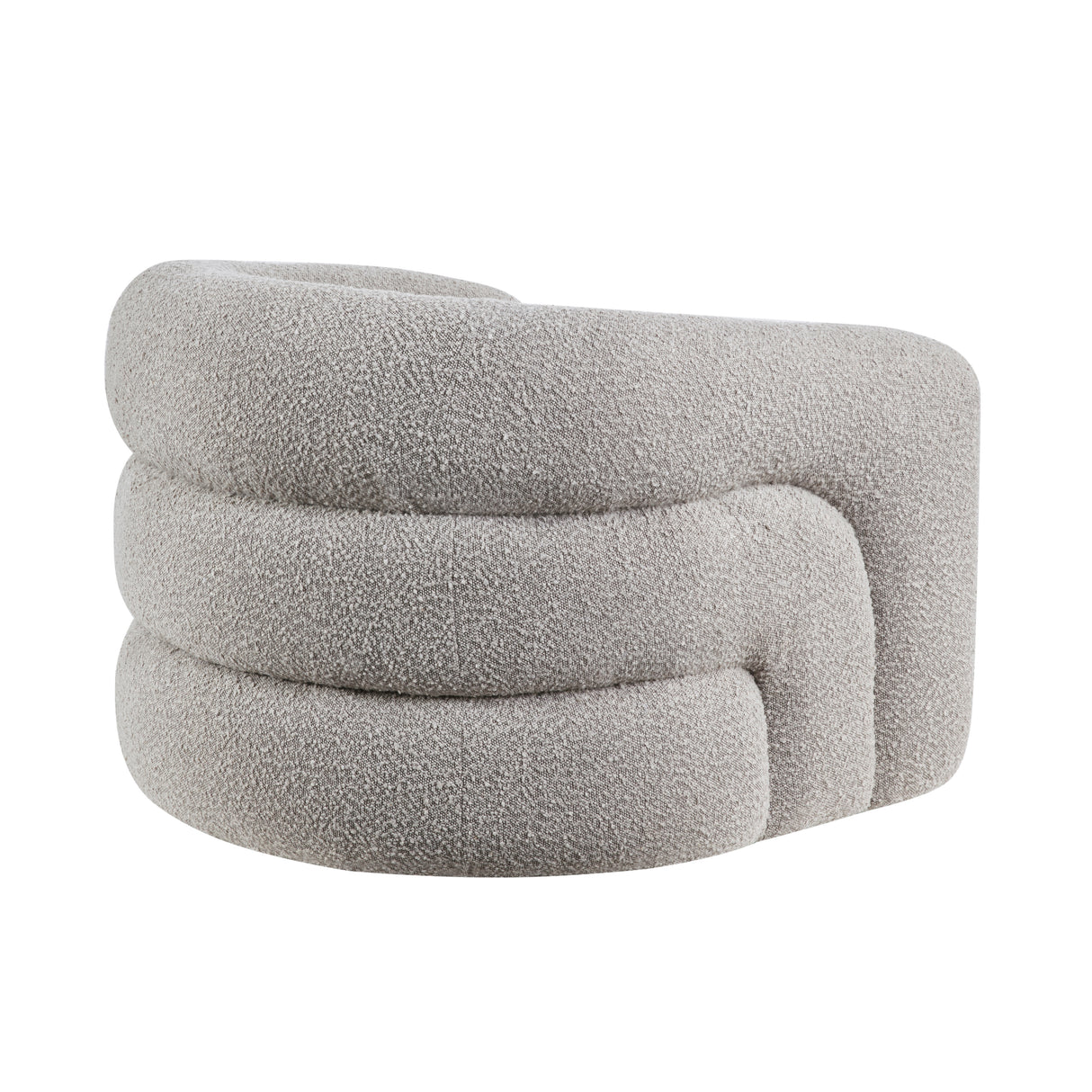 Caldera Gray Swivel Accent Chair from Homelegance - Luna Furniture