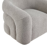 Caldera Gray Swivel Accent Chair from Homelegance - Luna Furniture