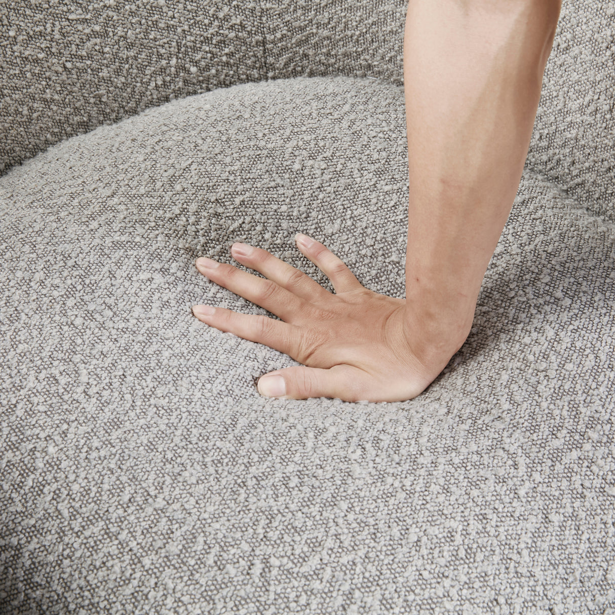 Caldera Gray Swivel Accent Chair from Homelegance - Luna Furniture