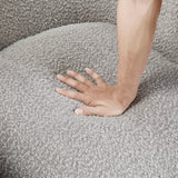 Caldera Gray Swivel Accent Chair from Homelegance - Luna Furniture