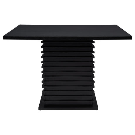 Stanton Black and Gray 5-Piece Dining Set from Coaster - Luna Furniture