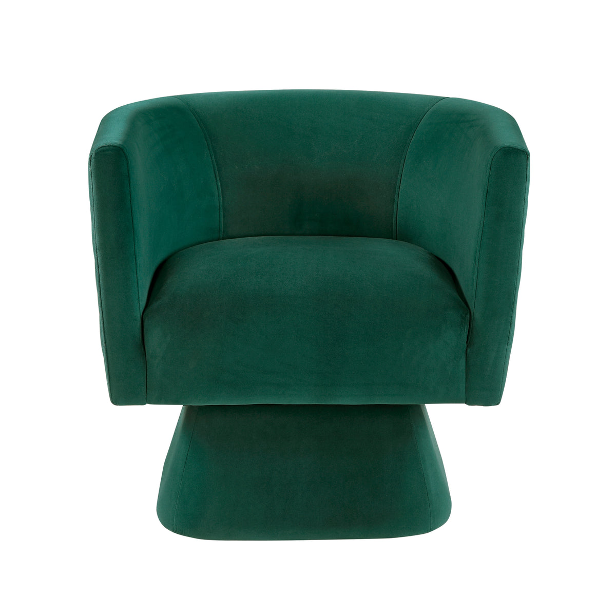 Candace Taupe Velvet Swivel Accent Chair from Homelegance - Luna Furniture