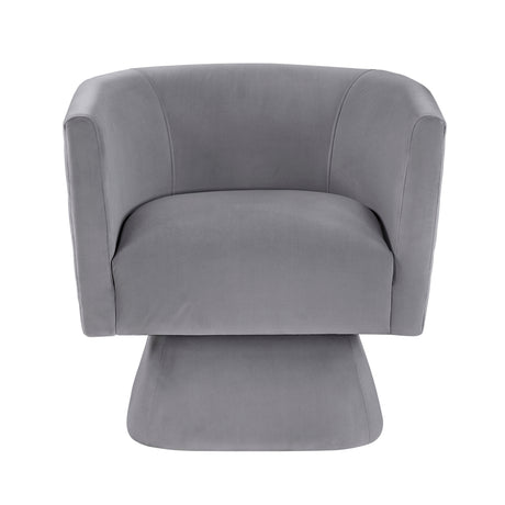 Candace Emerald Green Velvet Swivel Accent Chair from Homelegance - Luna Furniture