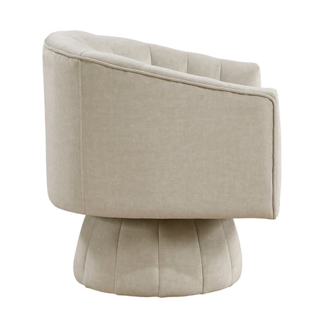 Bristol Dark Teal Swivel Chair from Homelegance - Luna Furniture