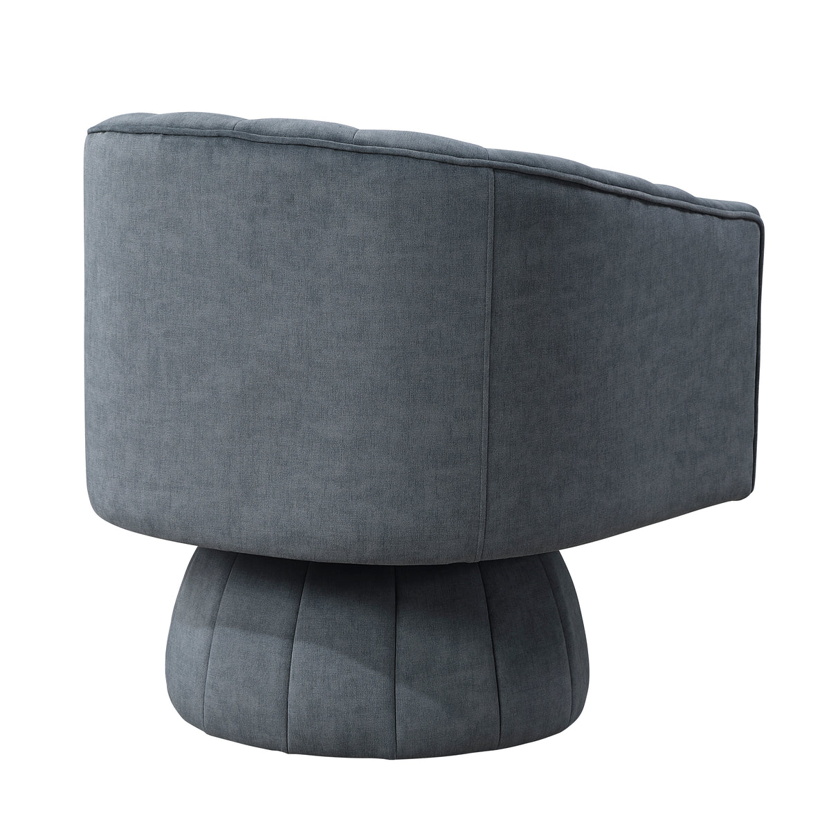 Bristol Dark Gray Swivel Chair from Homelegance - Luna Furniture