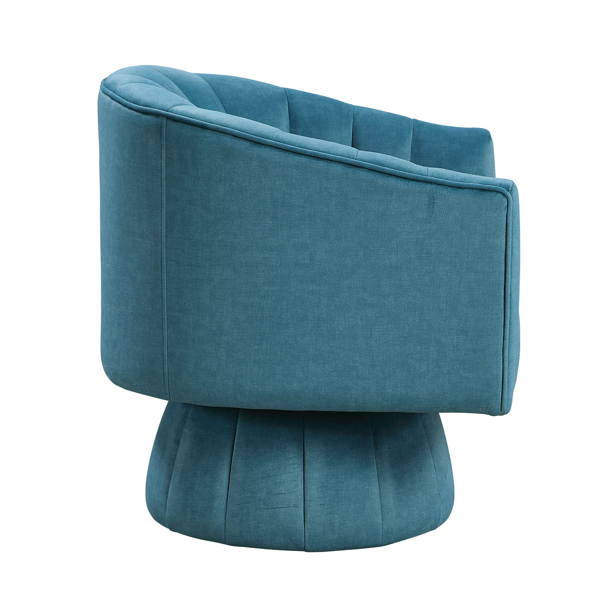 Bristol Dark Teal Swivel Chair from Homelegance - Luna Furniture